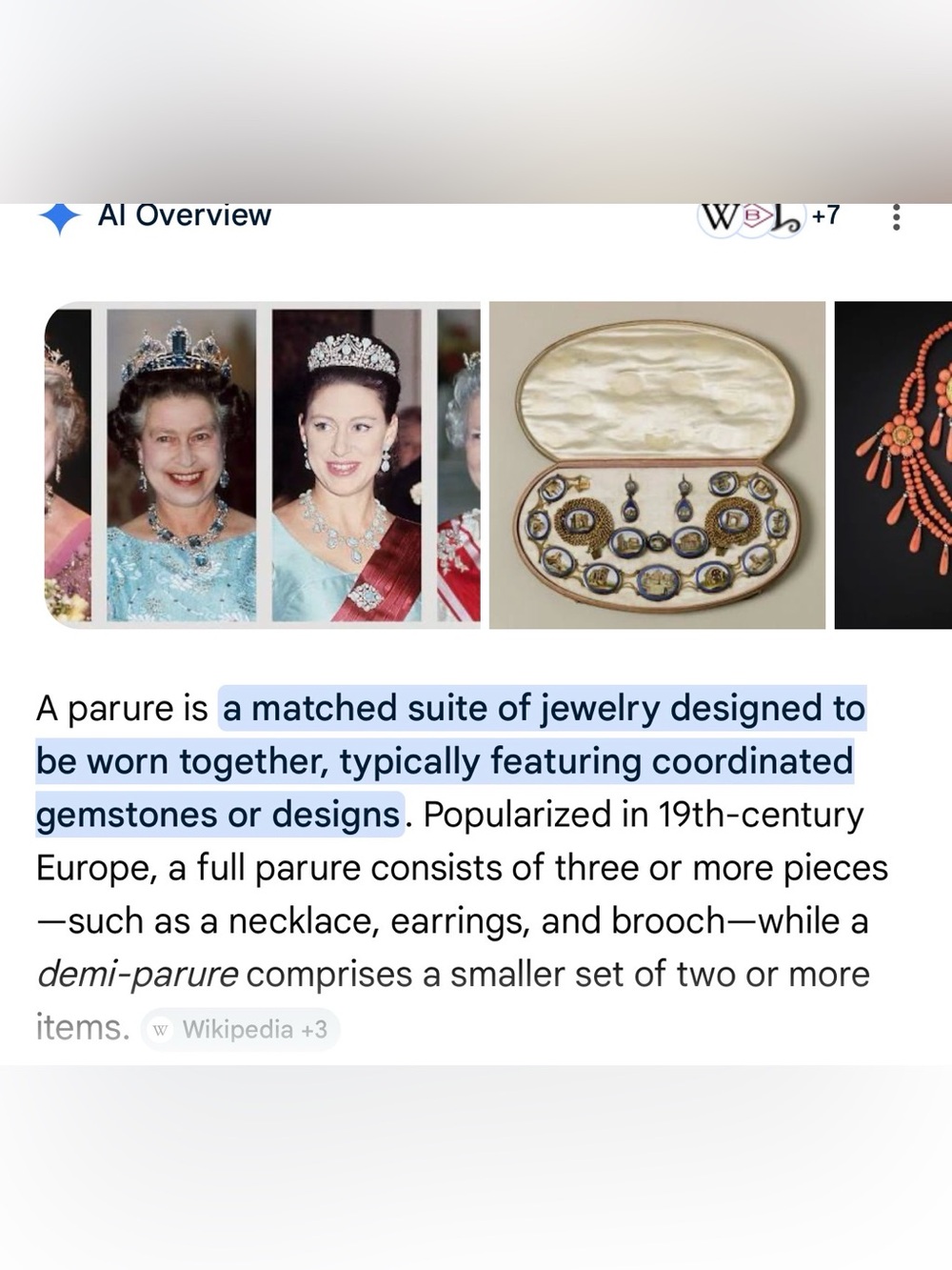 Ala ParUre Royalty jewelry  Elegant Gold-Tone Pearl Cluster - Picture 10 of 10
